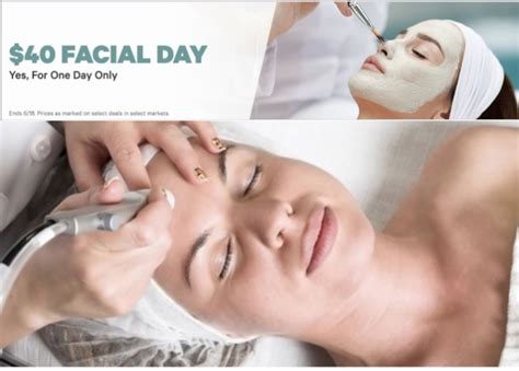 groupon facial|More.